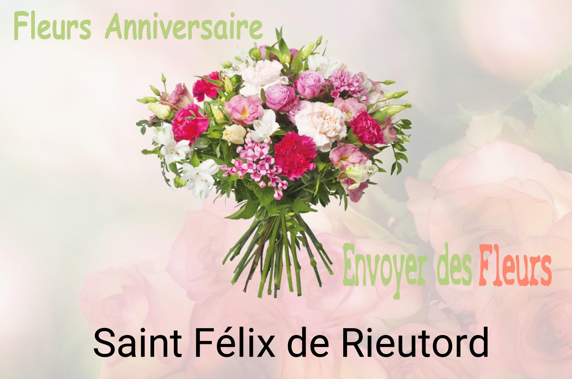 Bouquet de fleurs d’anniversaire livré à Saint-Félix-de-Rieutord