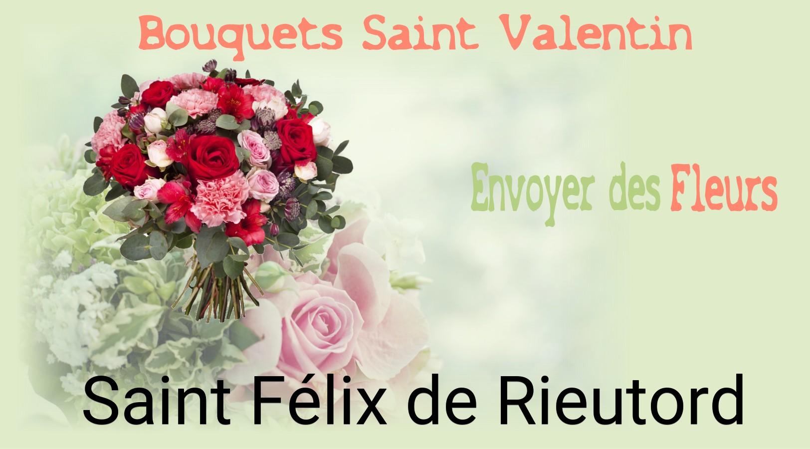Roses de Saint-Valentin livrées à Saint-Félix-de-Rieutord